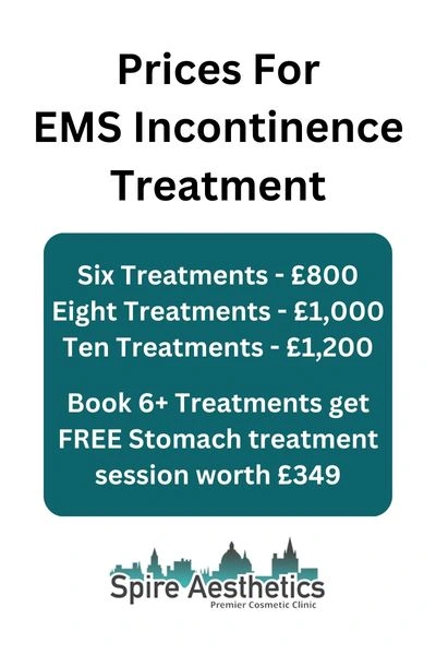 EMS Incontinence Treatment Prices Isleworth