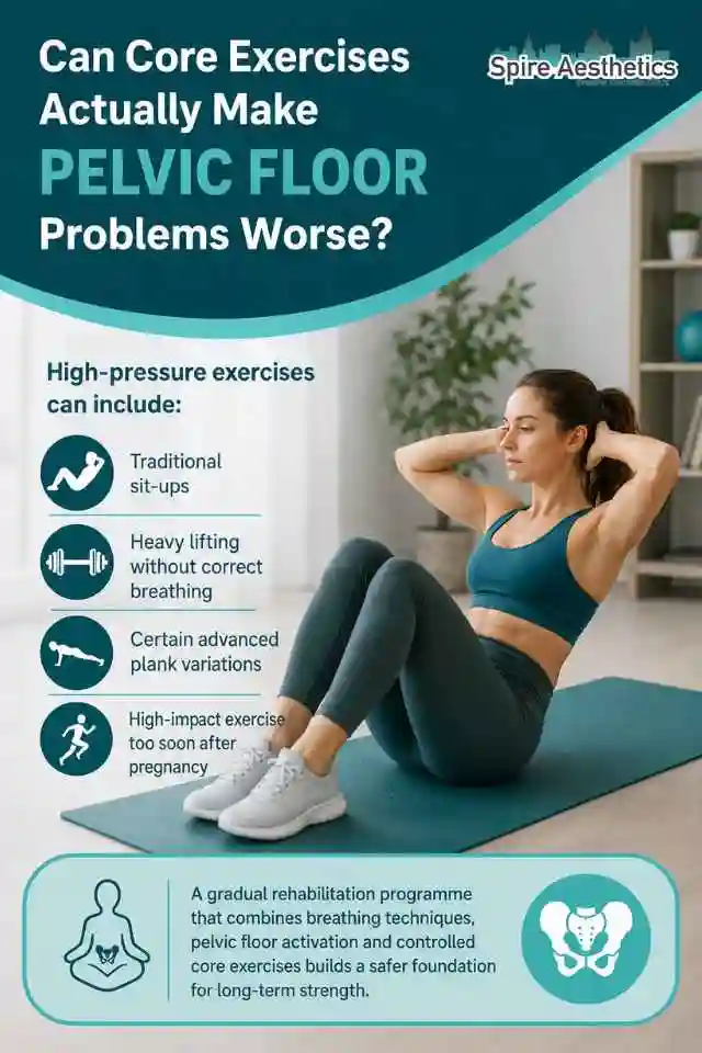 Can Strengthening Your Core Alone Actually Make Pelvic Floor Problems Worse Isleworth?